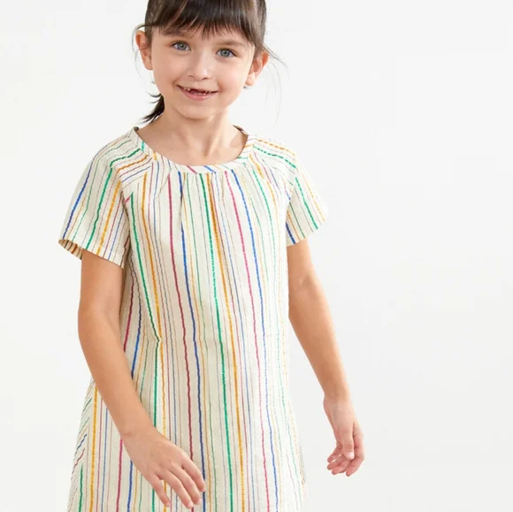 Hanna Andersson Rainbow Stripe Tunic - Picture 2 of 3